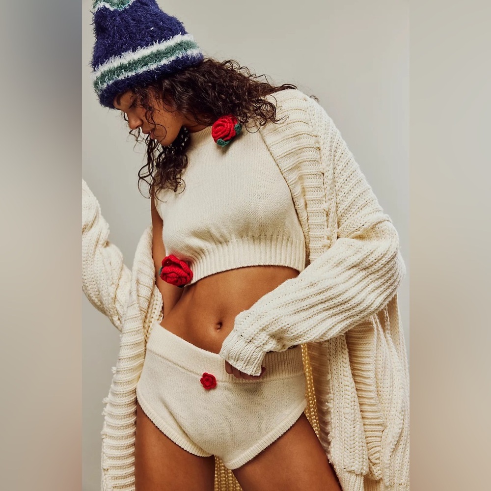 For Love & Lemons Ellie Knit Panty - Picture 3 of 4